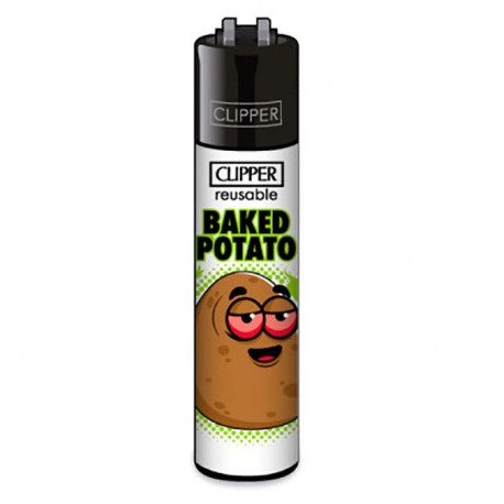 Zapalniczka Clipper Weed Slogan 3/4