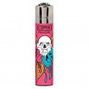 Zapalniczka Clipper Frozen Skulls 1/4