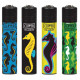 4 x Zapalniczka Clipper Frozen Skulls