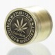 Młynek Grinder Crusher Dope Bros 4częściowy Silver