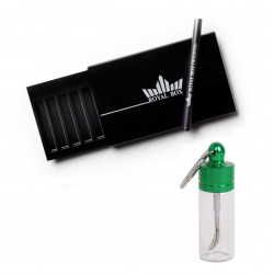 Royal Box Black Zestaw do tabaki Snow Kit plus pojemnik
