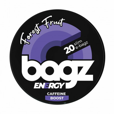Saszetki kofeinowe Bagz Energy Forest Fruit