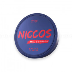 Saszetki kofeinowe Niccos Mix Berries 100mg/g