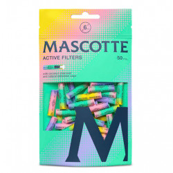 Filtry Węglowe Mascotte Active Filters Colors 50szt