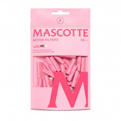 Filtry Węglowe Mascotte Active Filters Pink 50szt