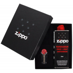 Zestaw prezentowy ZIPPO Kamienie Benzyna Pudełko