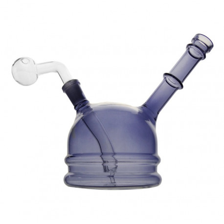 Bongo szklane do olejku Black 16cm