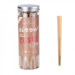 Bibułki Gotowce Sloow Niebielone Cones 32szt Opakowanie