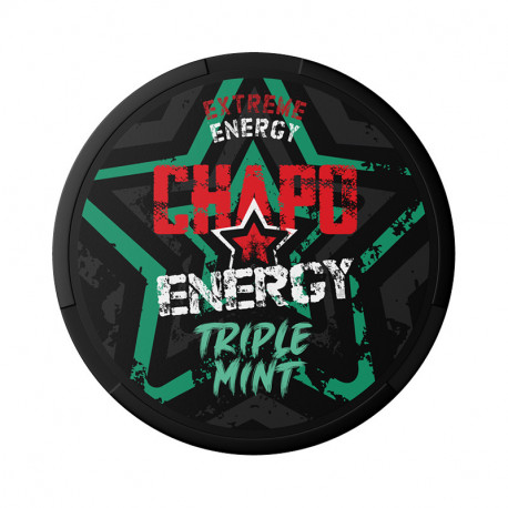 Woreczki z Kofeiną Chapo Triple Mint 75mg