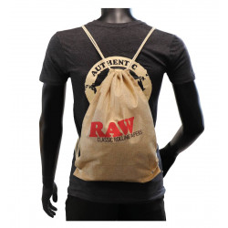 Torebka Plecak Worek tkania RAW Beżowy