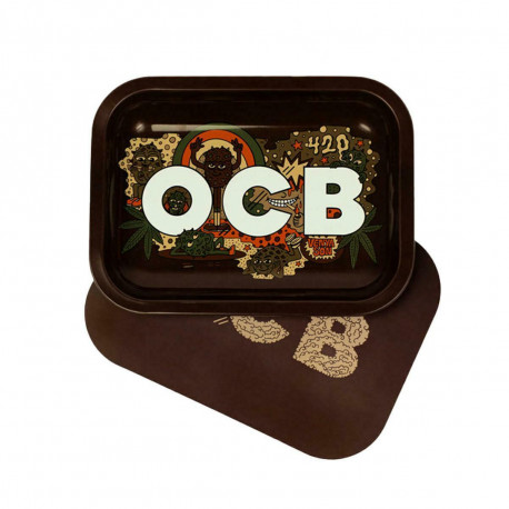 Tacka z pokrywką OCB Limited Edition Brown