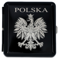 Papierośnica metalowa Grawer Polska