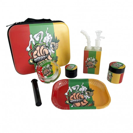 Zestaw Fajka Bongo Joint Torba 7 w 1