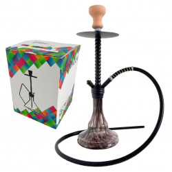 Shisha Deep Black 58cm Premium