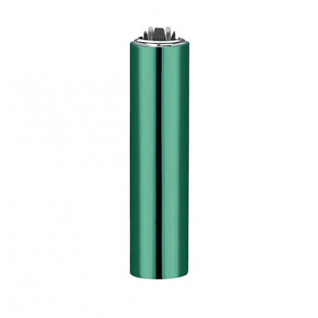 Zapalniczka Clipper FCP22 Metal Cover Green