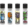 4 x Zapalniczka Clipper Urban Characters