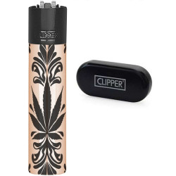 Zapalniczka Clipper Metal Elegant Weed Rose Gold