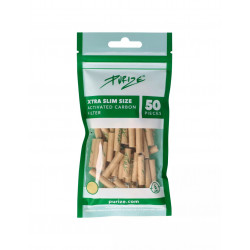 Filtry Węglowe Purize Extra Slim Organic 50szt