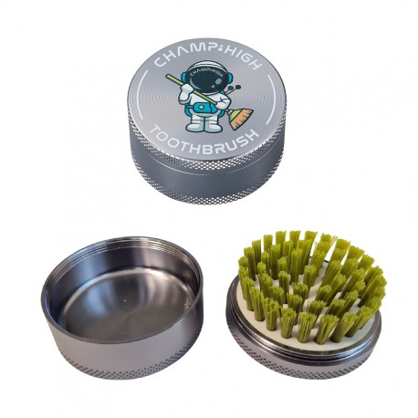 Szczoteczka do czyszczenia grinderów Champ High Srebrna