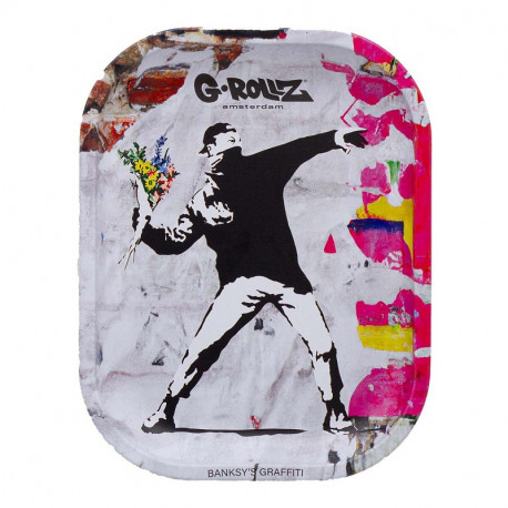 Tacka Banksy's Flower Thrower Alt 14x18cm