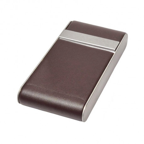 Pudełko na Papierosy SLIM EKO SKÓRA METAL mix kolor