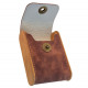 Etui Pudełko na Papierosy Drewno Eko Skóra Brązowe