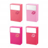 Etui Click Box na papierosy Grube 8mm z Lusterkiem mix Pink