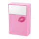 Etui Click Box na papierosy Grube 8mm z Lusterkiem mix Pink