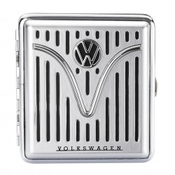 Papierośnica Wolkswagen Metalowa Silver