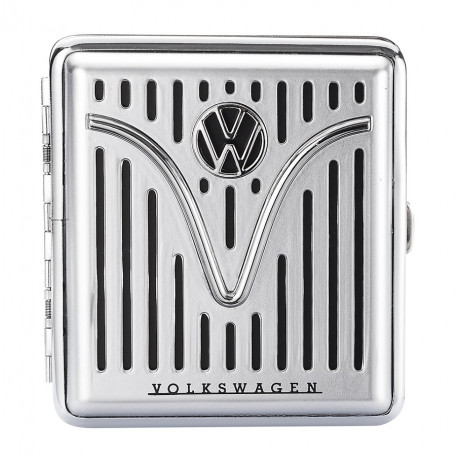 Papierośnica Wolkswagen Metalowa Silver