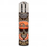 Zapalniczka Clipper Marked Skulls 3 1/4