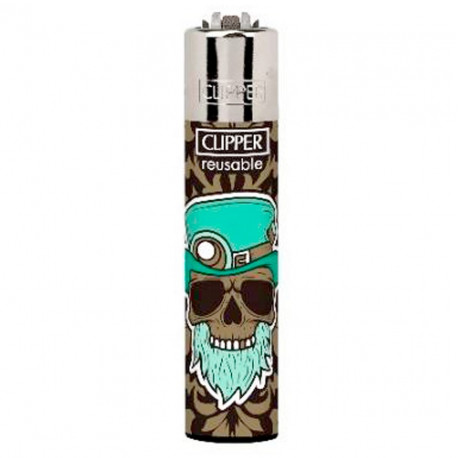 Zapalniczka Clipper Marked Skulls 3 3/4
