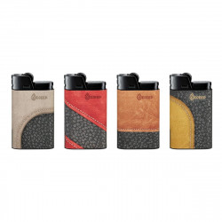 4 x Zapalniczka krzesiwo DJEEP - Suede Leather Komplet