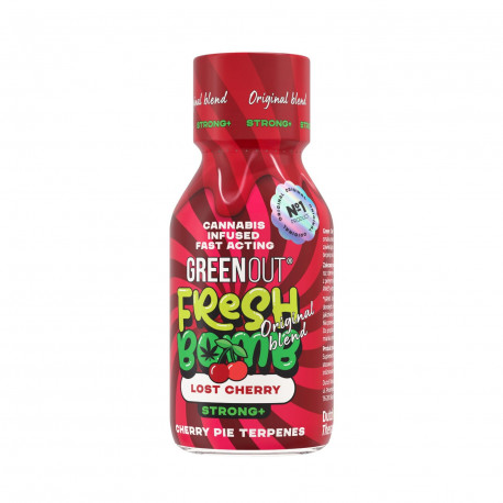 Shot Green Out Fresh Bomb Lost Cherry 100ml Strong