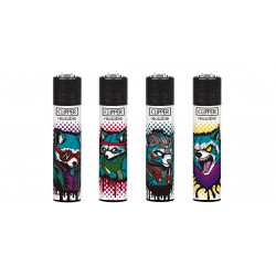 4 x Zapalniczka Clipper Racoons