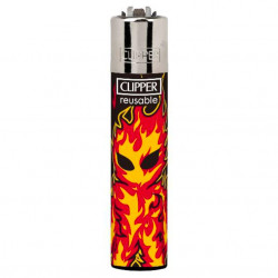 Zapalniczka Clipper Burningman 1/4