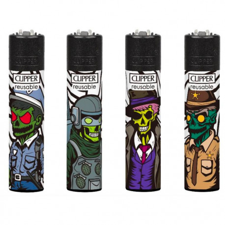 4 x Zapalniczka Clipper Zombie Force