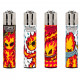 4 x Zapalniczka Clipper Burningman