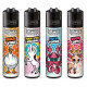 4 x Zapalniczka Clipper Fuck You Animals