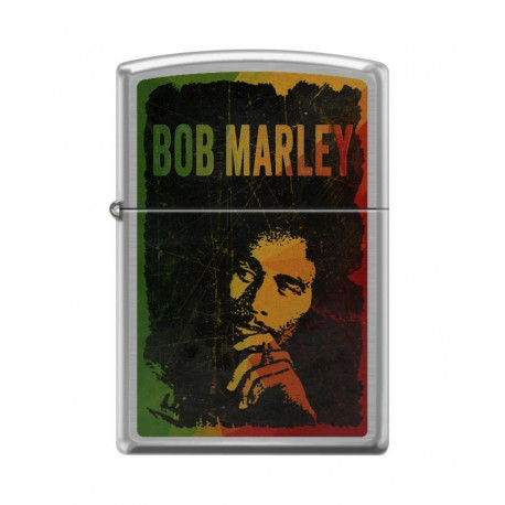 Zapalniczka Zippo Bob Marley Brushed Chrome