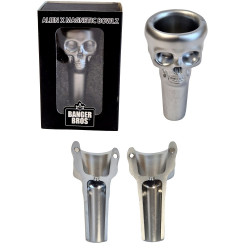 Cybuch metalowy 14,5mm Alien X Magnetic Silver