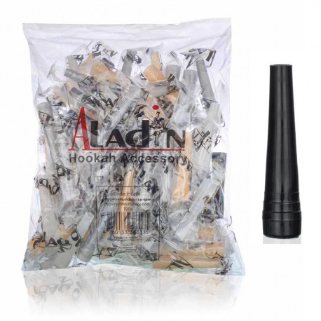 Ustniki jednorazowe do fajki wodnej Aladin duże kolorowe 6cm 10szt