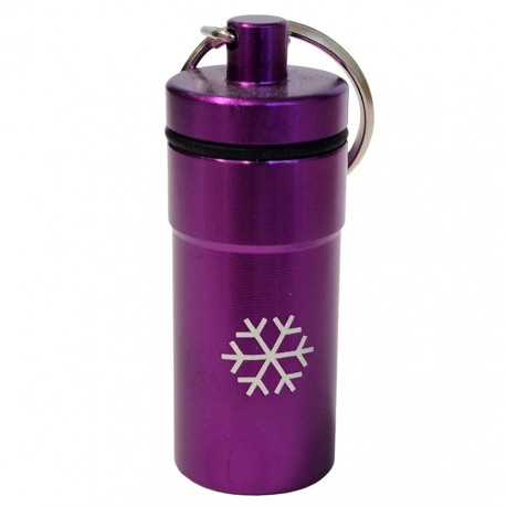 Pojemnik na tabakę metalowy Snow Caddy Fiolet Duży