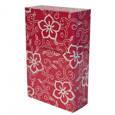 Etui na papierosy Rozmiar Standard King Size Metal Czerwone