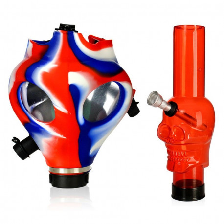 Fajka wodna Bongo Maska Wzór B