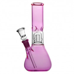 Bongo Ice Fajka z filtracją 22cm Pink szlif 14,5mm