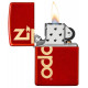 Zapalniczka Zippo Logo Design Red