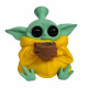 Bongo Silikon Szkło YODA 13cm Żółty