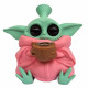 Bongo Silikon Szkło YODA 13cm Różowy