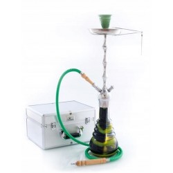 Shisha Chrome Green + kuferek